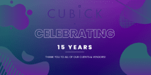 Cubick celebrating 15 years