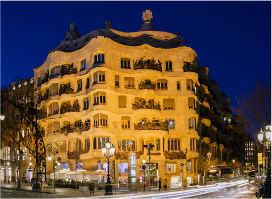 Casa Mila - la Pedrera, Barcelona external